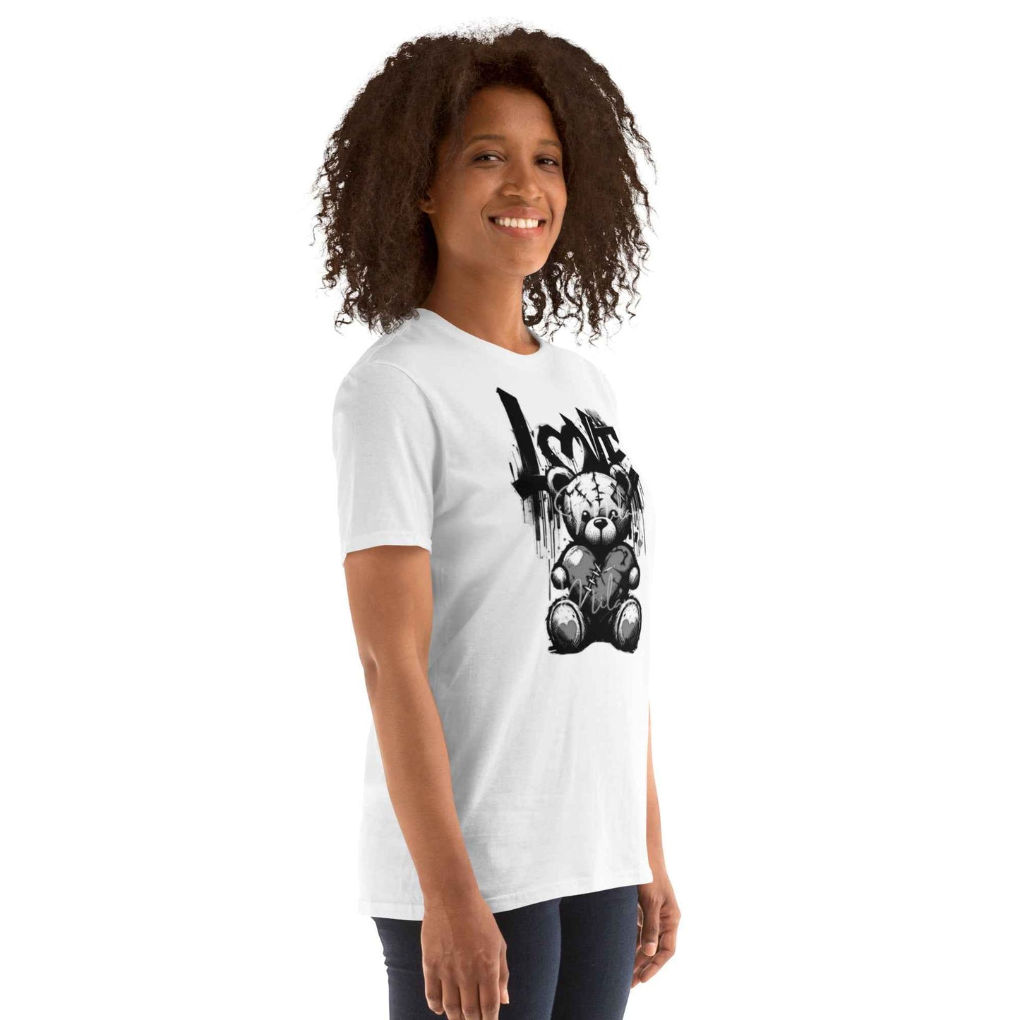 Short-Sleeve Unisex T-Shirt Love Bear FelinDesign