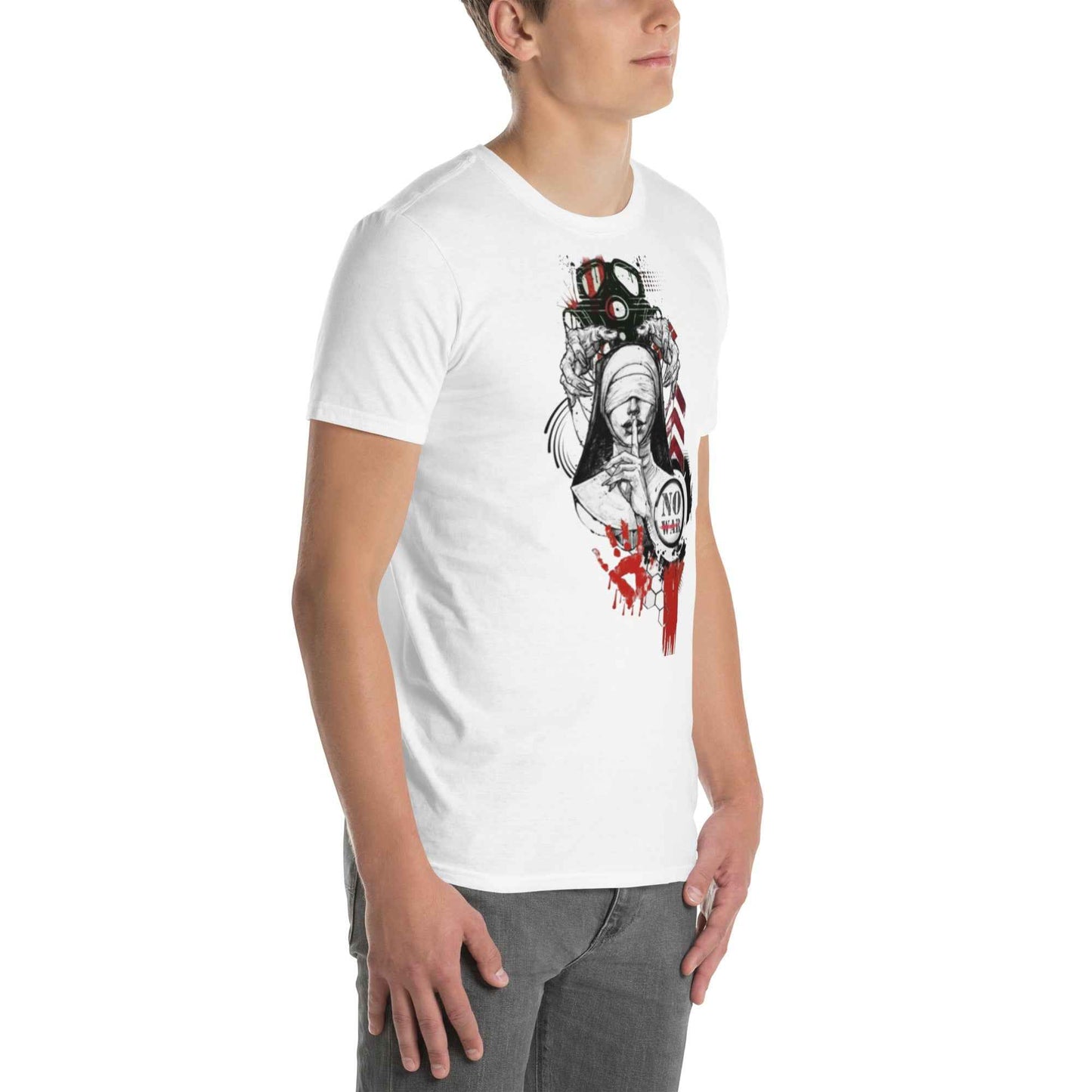 Short-Sleeve Unisex T-Shirt No War FelinDesign
