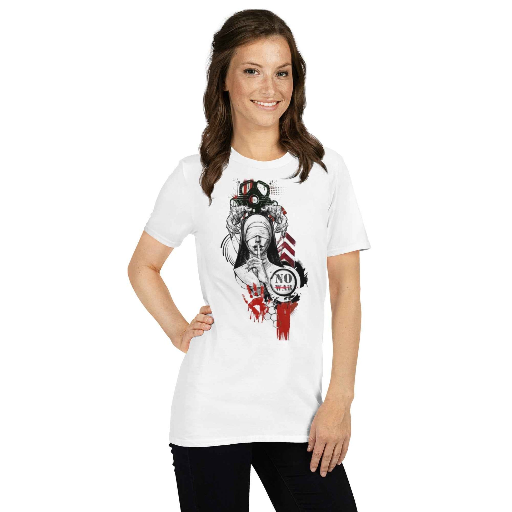 Short-Sleeve Unisex T-Shirt No War FelinDesign