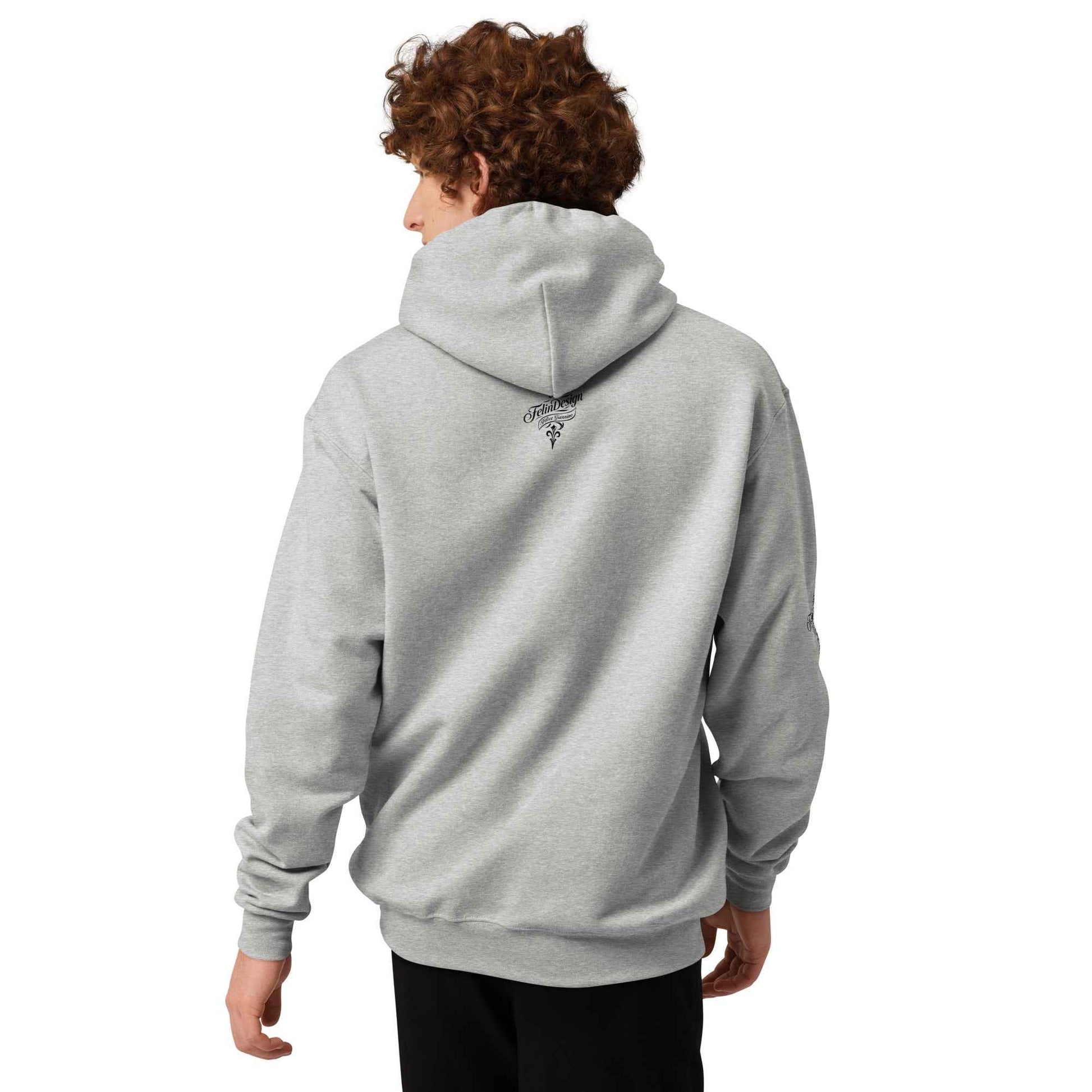 Unisex Champion hoodie Cats FelinDesign