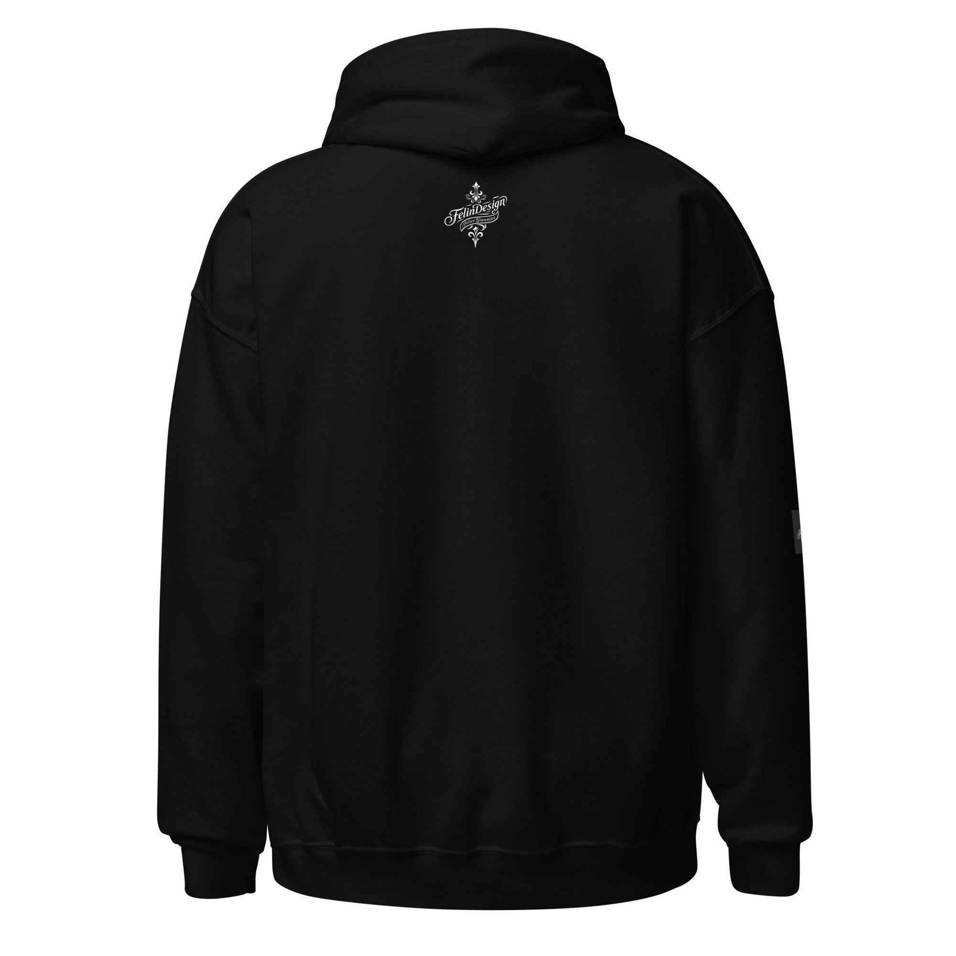 Unisex Hoodie  Sweatshirt Double Take Jazz in the Eyes FelinDesign