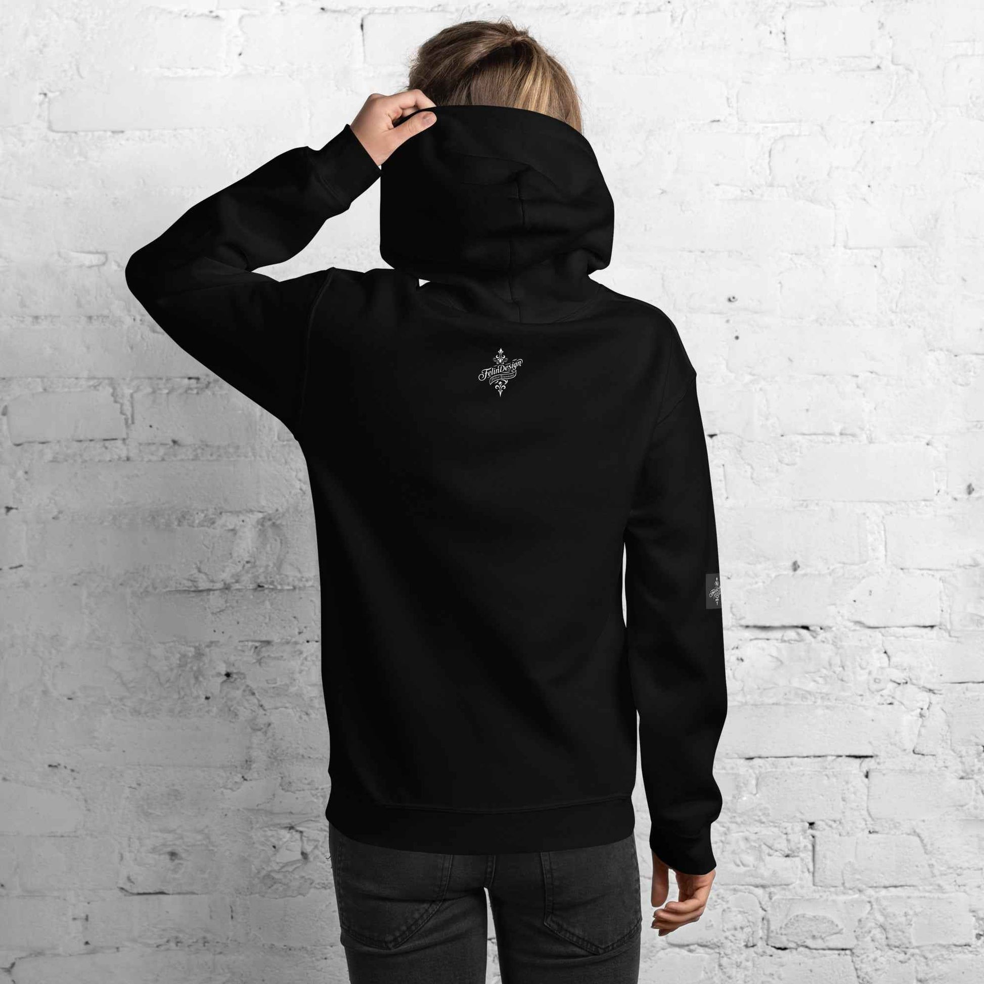 Unisex Hoodie  Sweatshirt Double Take Jazz in the Eyes FelinDesign