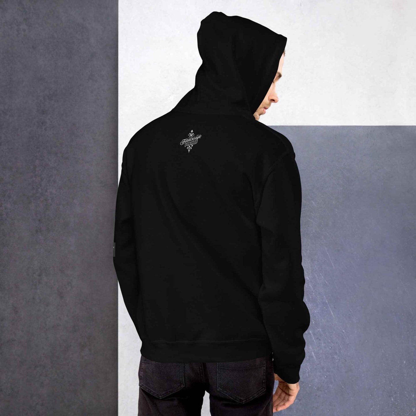 Unisex Hoodie  Sweatshirt Double Take Jazz in the Eyes FelinDesign