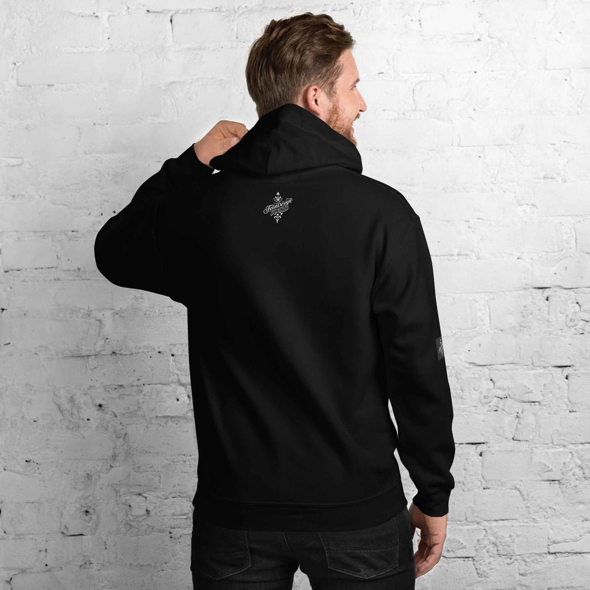 Unisex Hoodie  Sweatshirt Double Take Jazz in the Eyes FelinDesign
