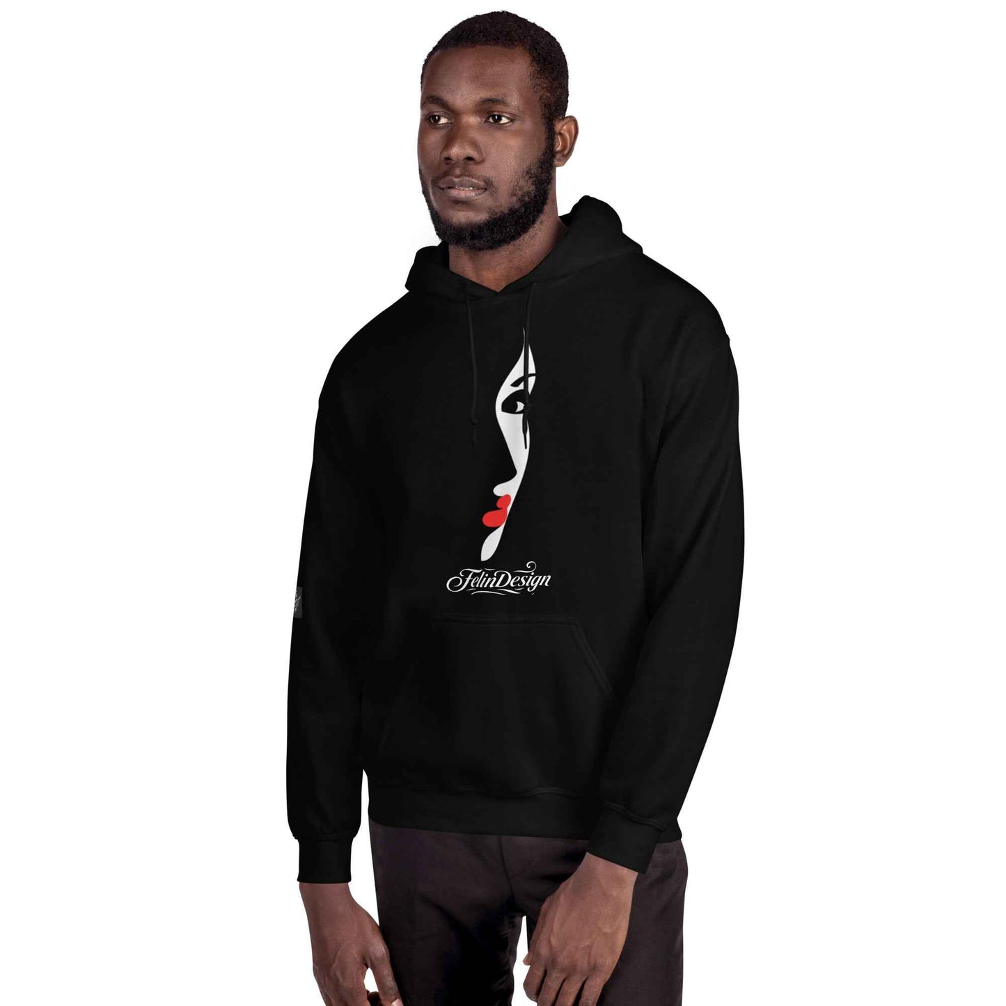 Unisex Hoodie  Sweatshirt Double Take Jazz in the Eyes FelinDesign