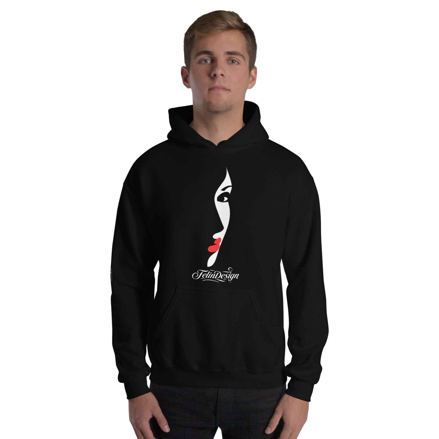 Unisex Hoodie  Sweatshirt Double Take Jazz in the Eyes FelinDesign