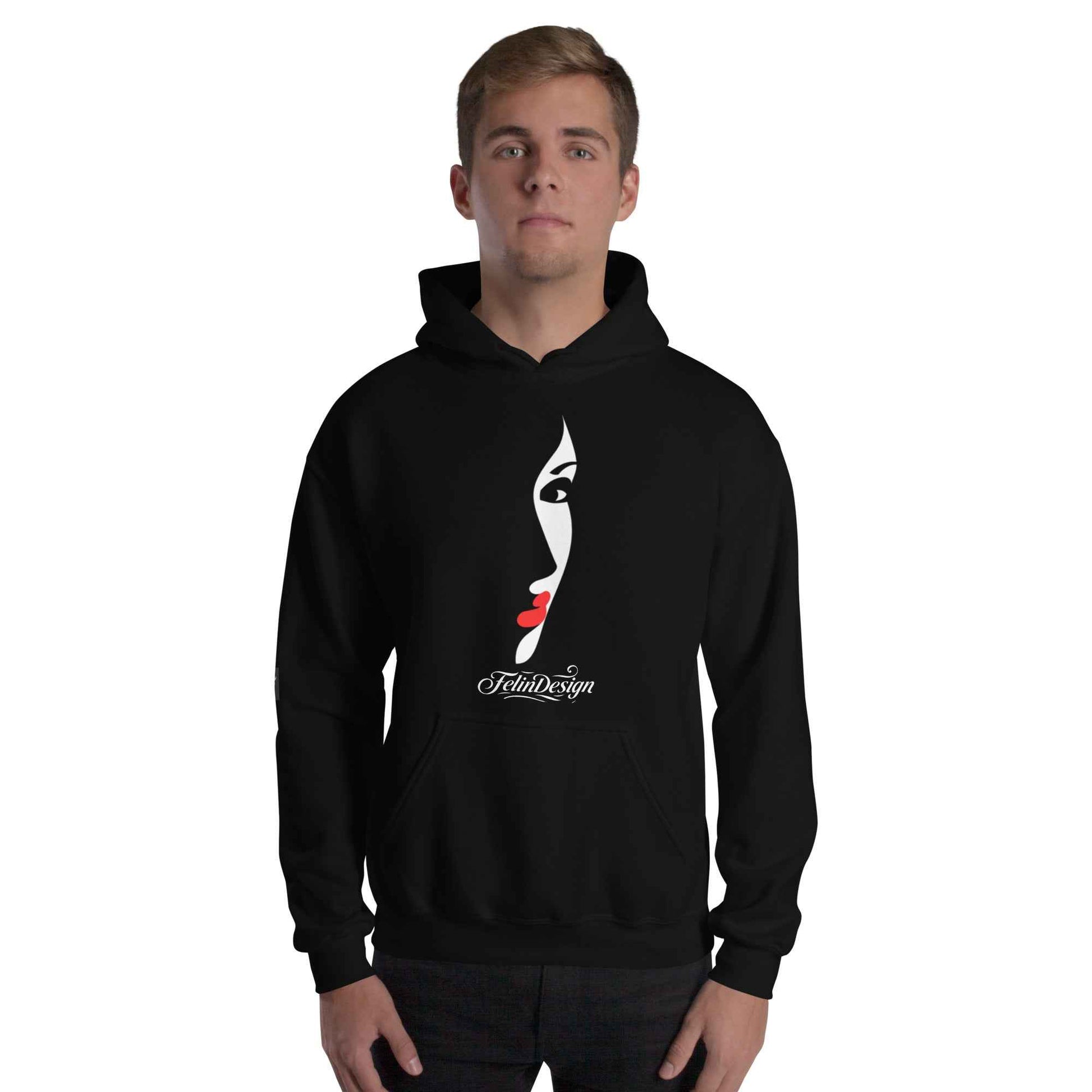 Unisex Hoodie  Sweatshirt Double Take Jazz in the Eyes FelinDesign