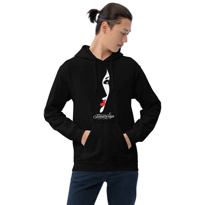 Unisex Hoodie  Sweatshirt Double Take Jazz in the Eyes FelinDesign