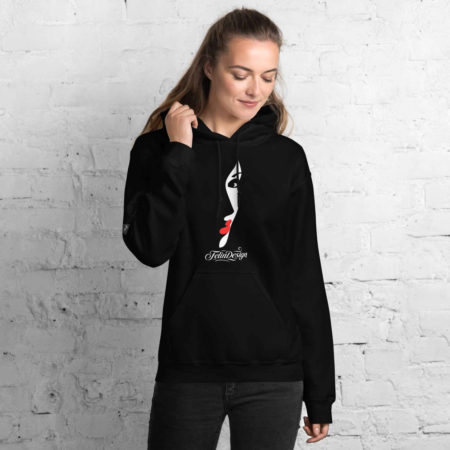 Unisex Hoodie  Sweatshirt Double Take Jazz in the Eyes FelinDesign