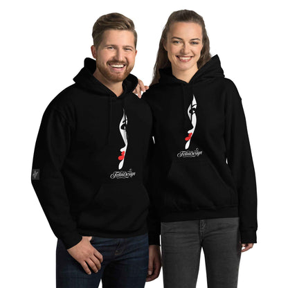 Unisex Hoodie  Sweatshirt Double Take Jazz in the Eyes FelinDesign