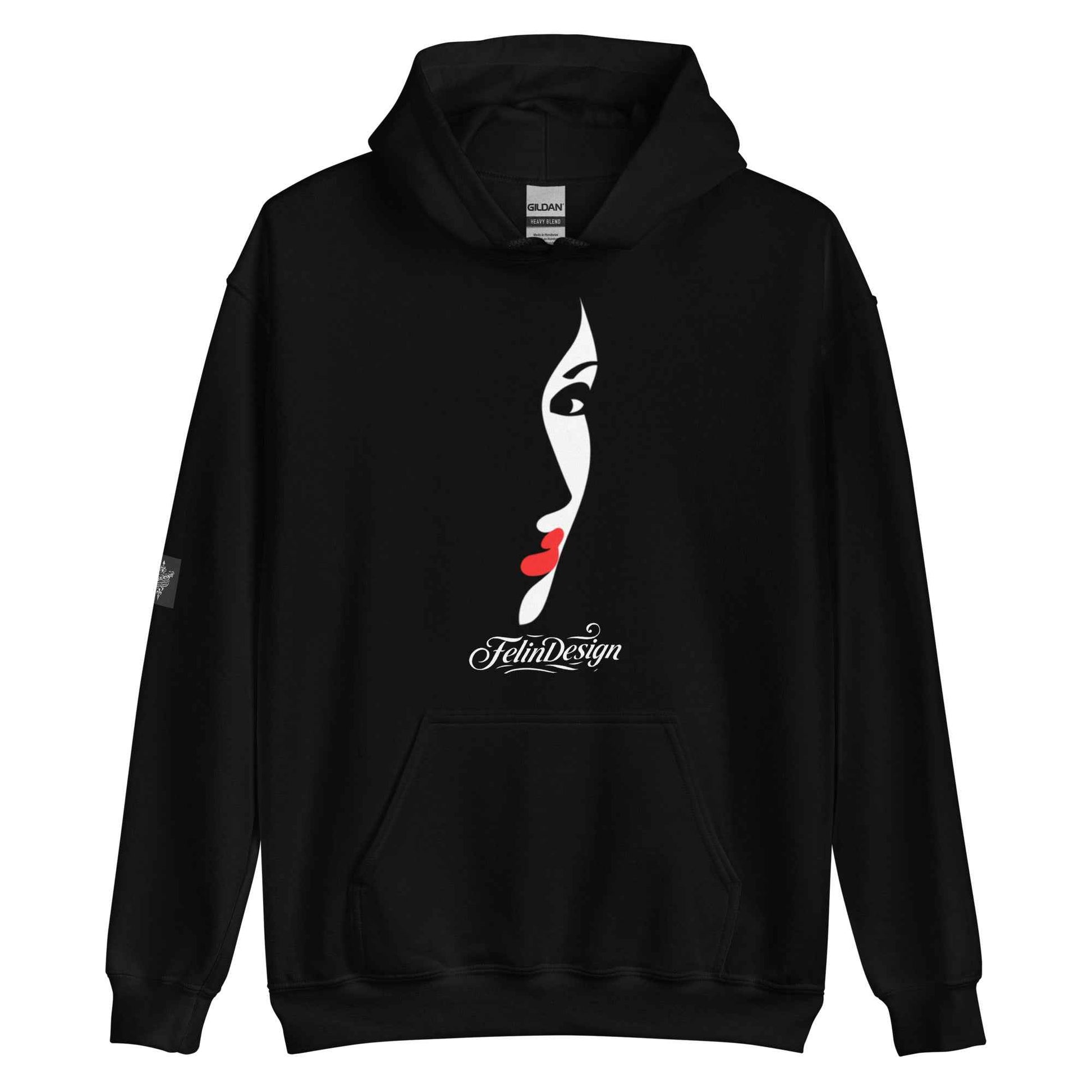 Unisex Hoodie  Sweatshirt Double Take Jazz in the Eyes FelinDesign