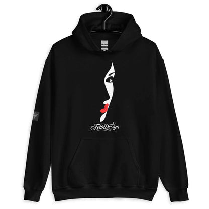 Unisex Hoodie  Sweatshirt Double Take Jazz in the Eyes FelinDesign