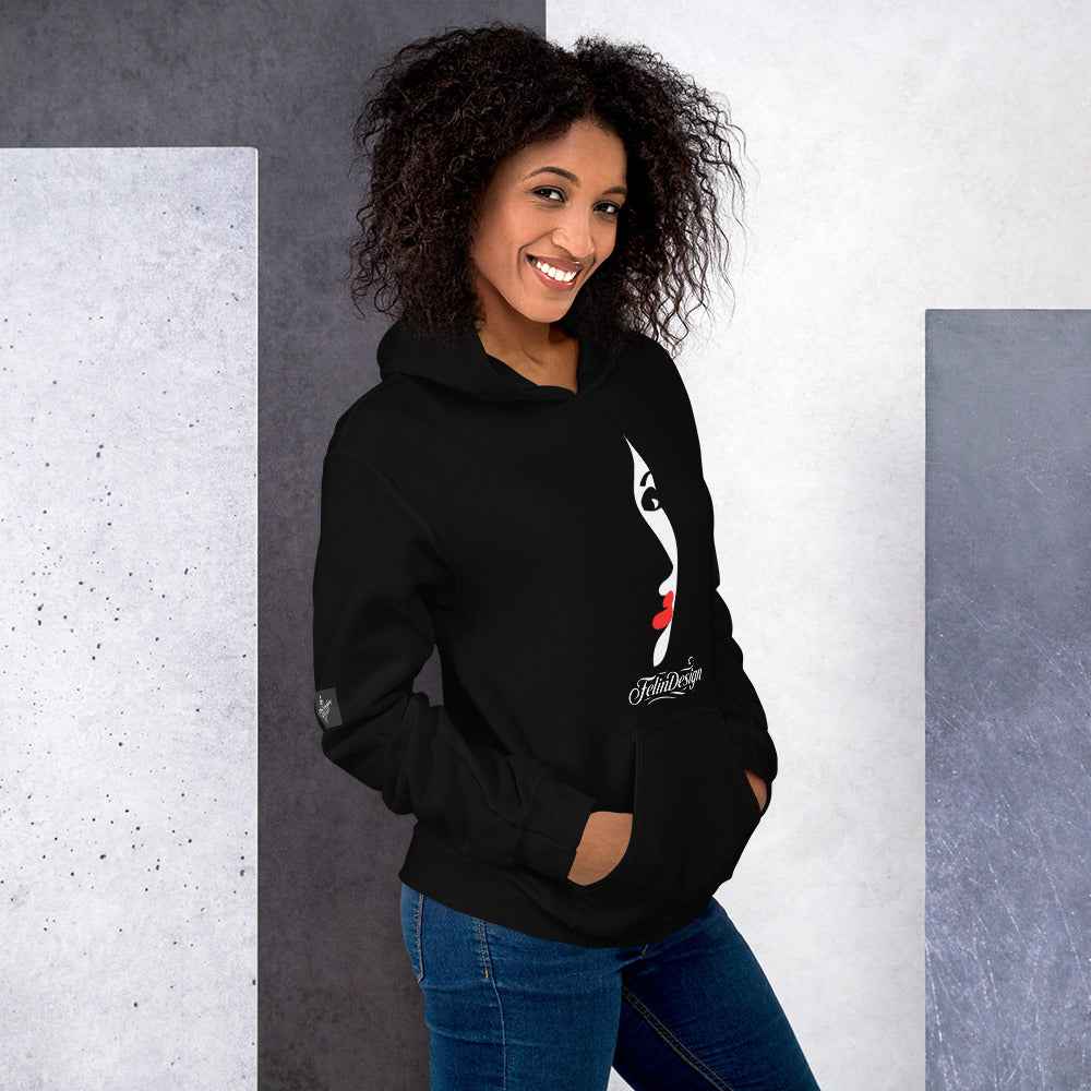 Unisex Hoodie  Sweatshirt Double Take Jazz in the Eyes FelinDesign