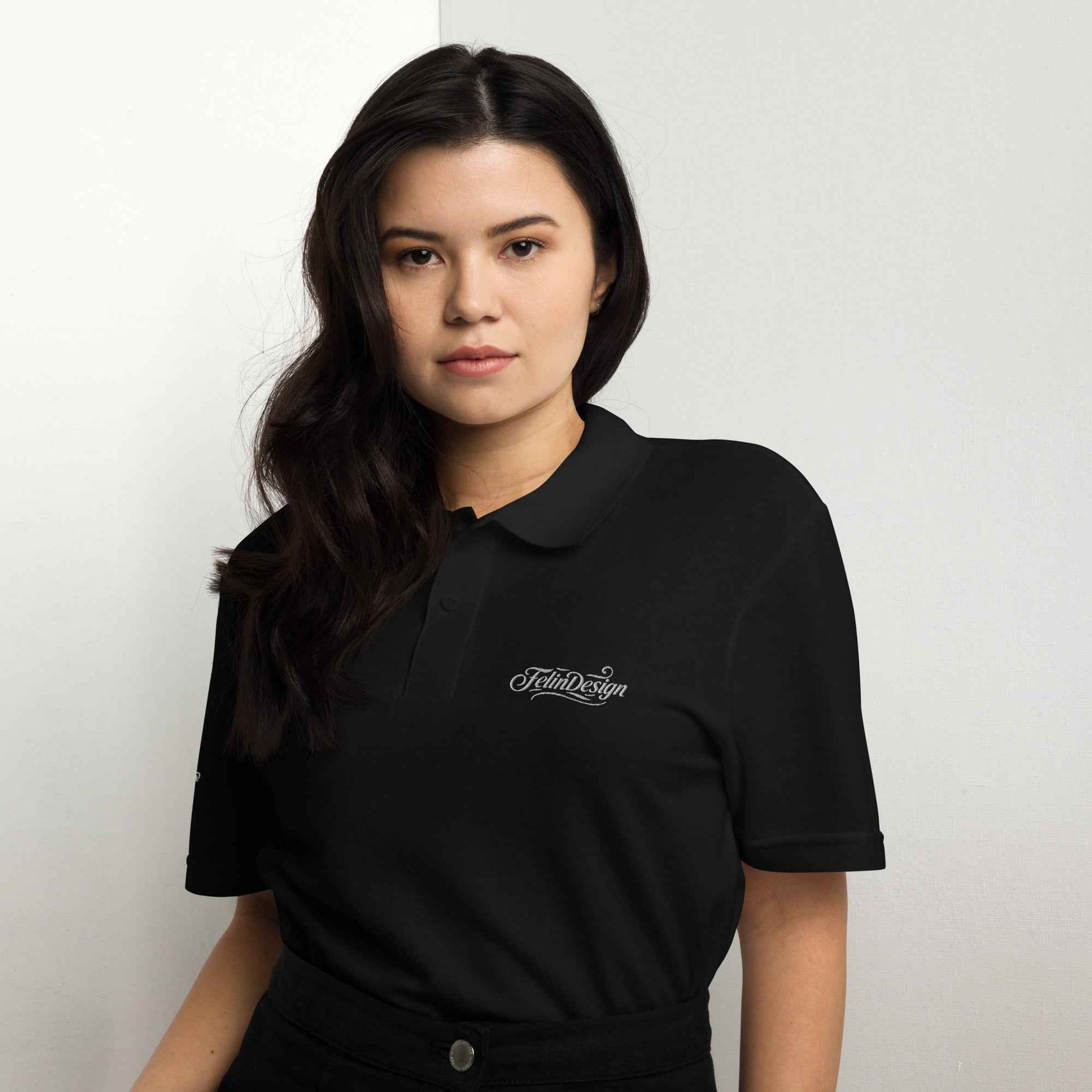 Unisex pique polo shirt FelinDesign