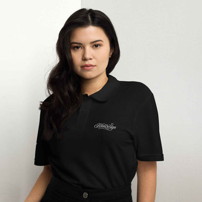 Unisex pique polo shirt FelinDesign