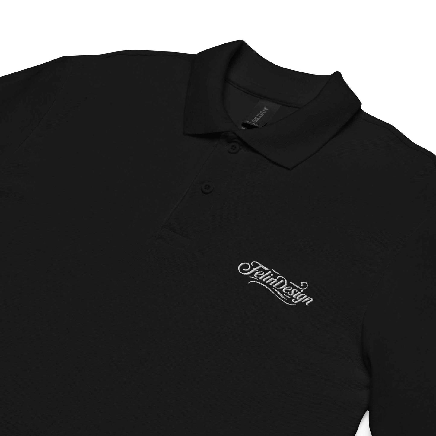 Unisex pique polo shirt FelinDesign