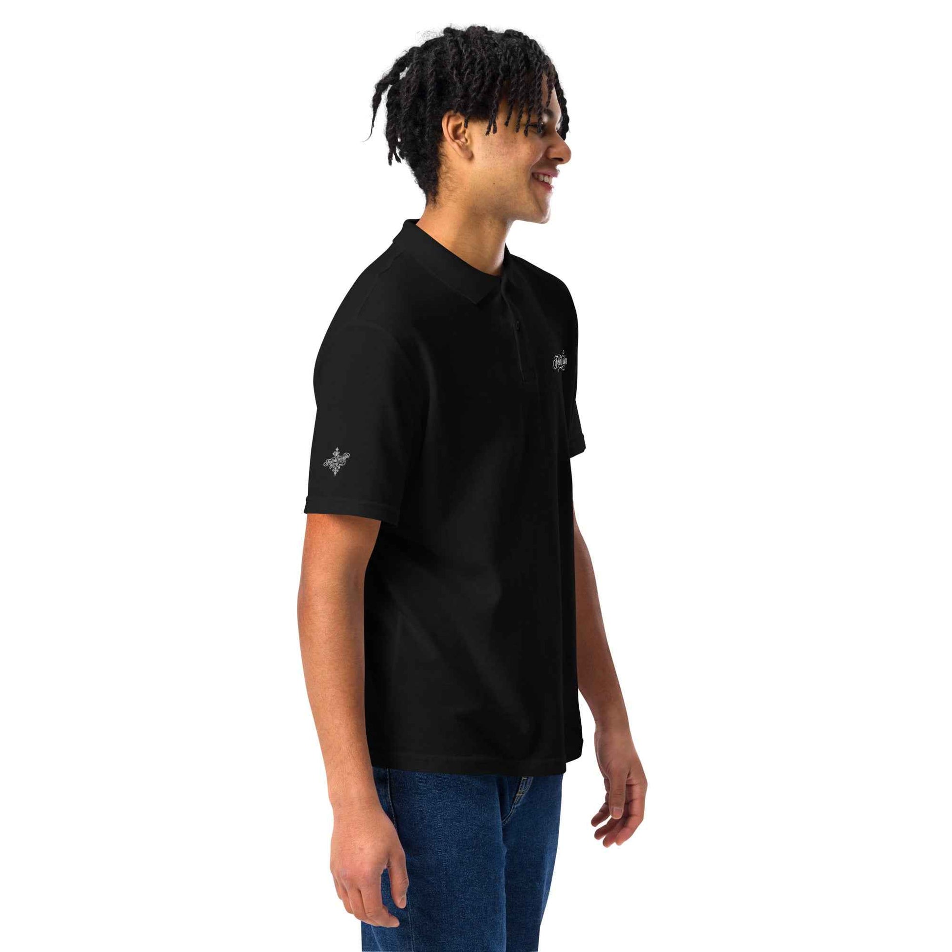 Unisex pique polo shirt FelinDesign