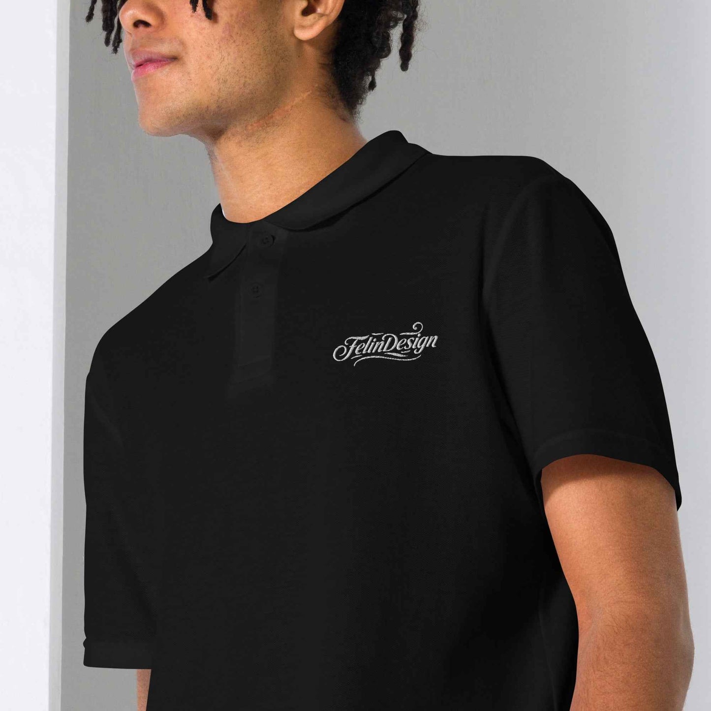Unisex pique polo shirt FelinDesign