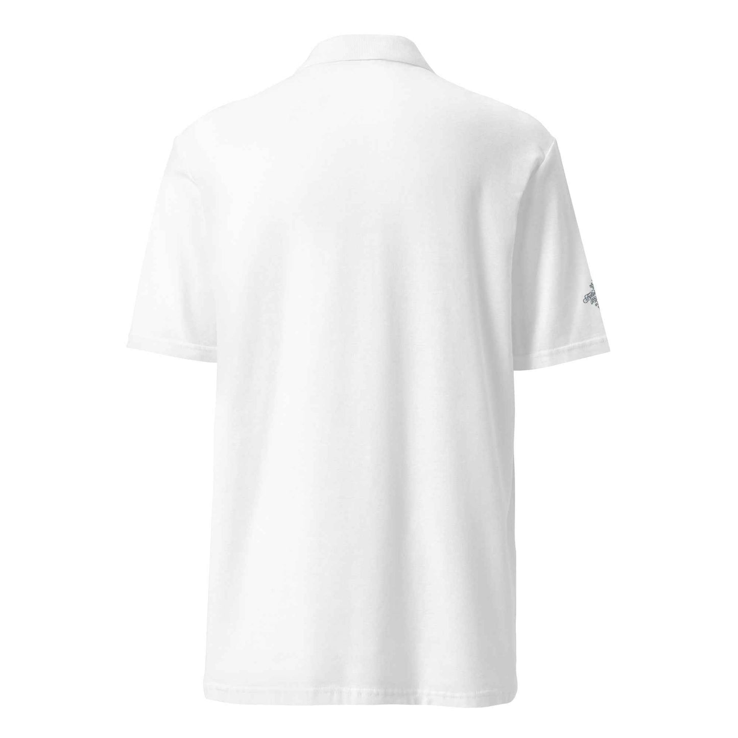 Unisex pique polo shirt Tennis logo embroideryFelinDesign