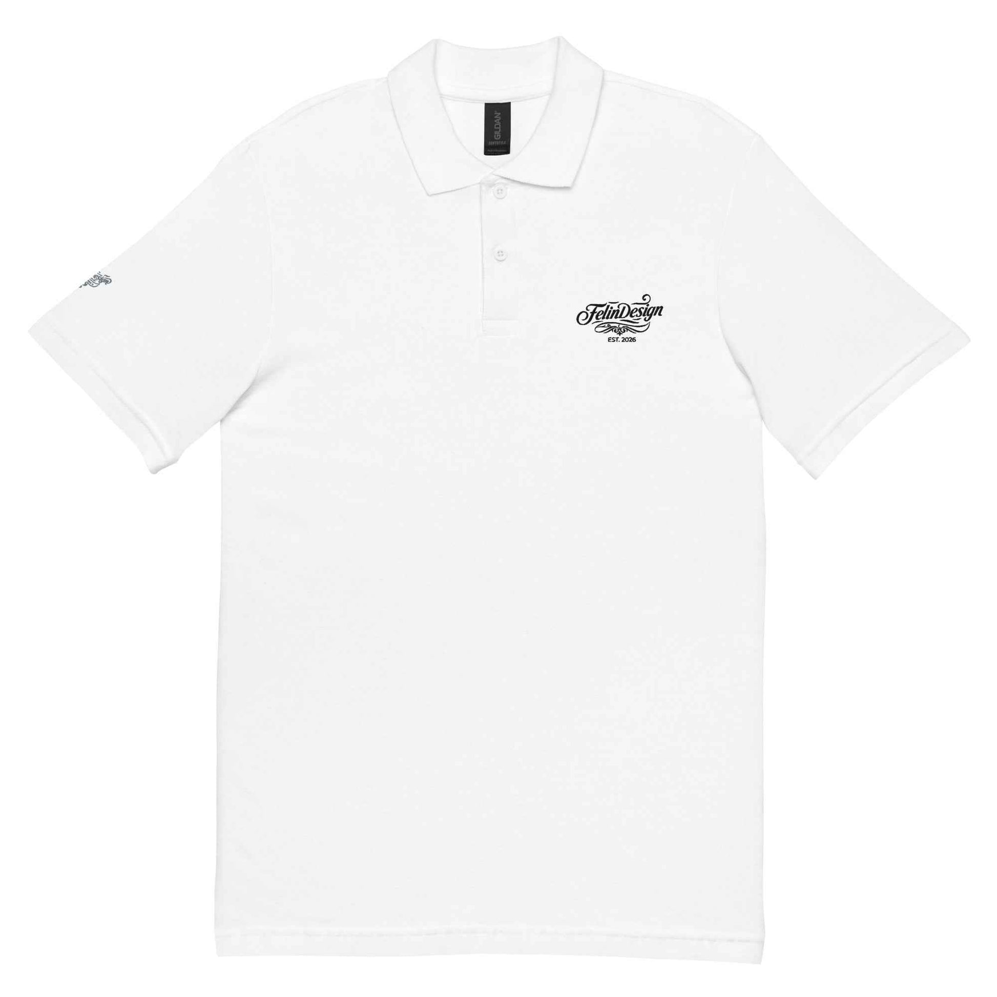 Unisex pique polo shirt FelinDesign