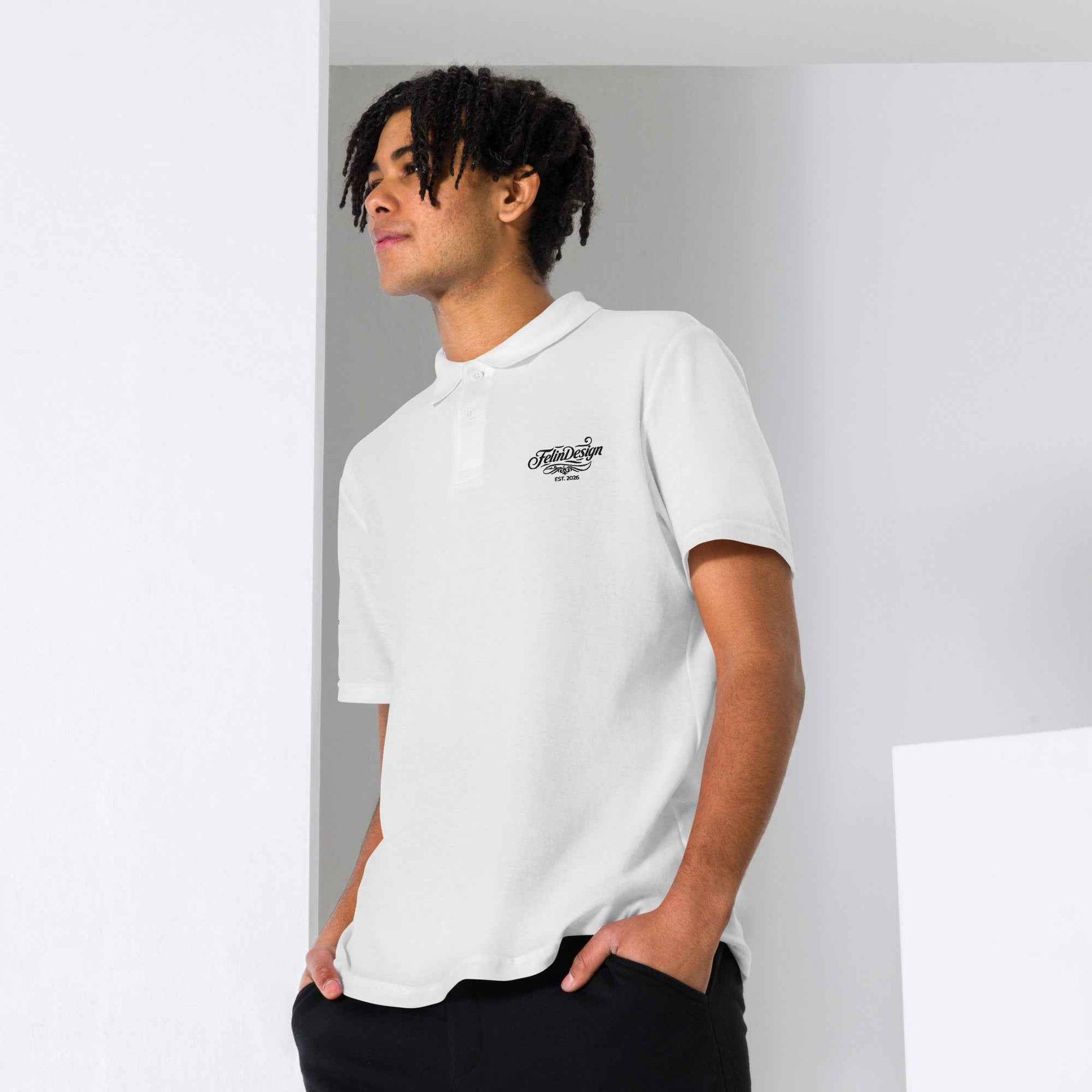 Unisex pique polo shirt FelinDesign