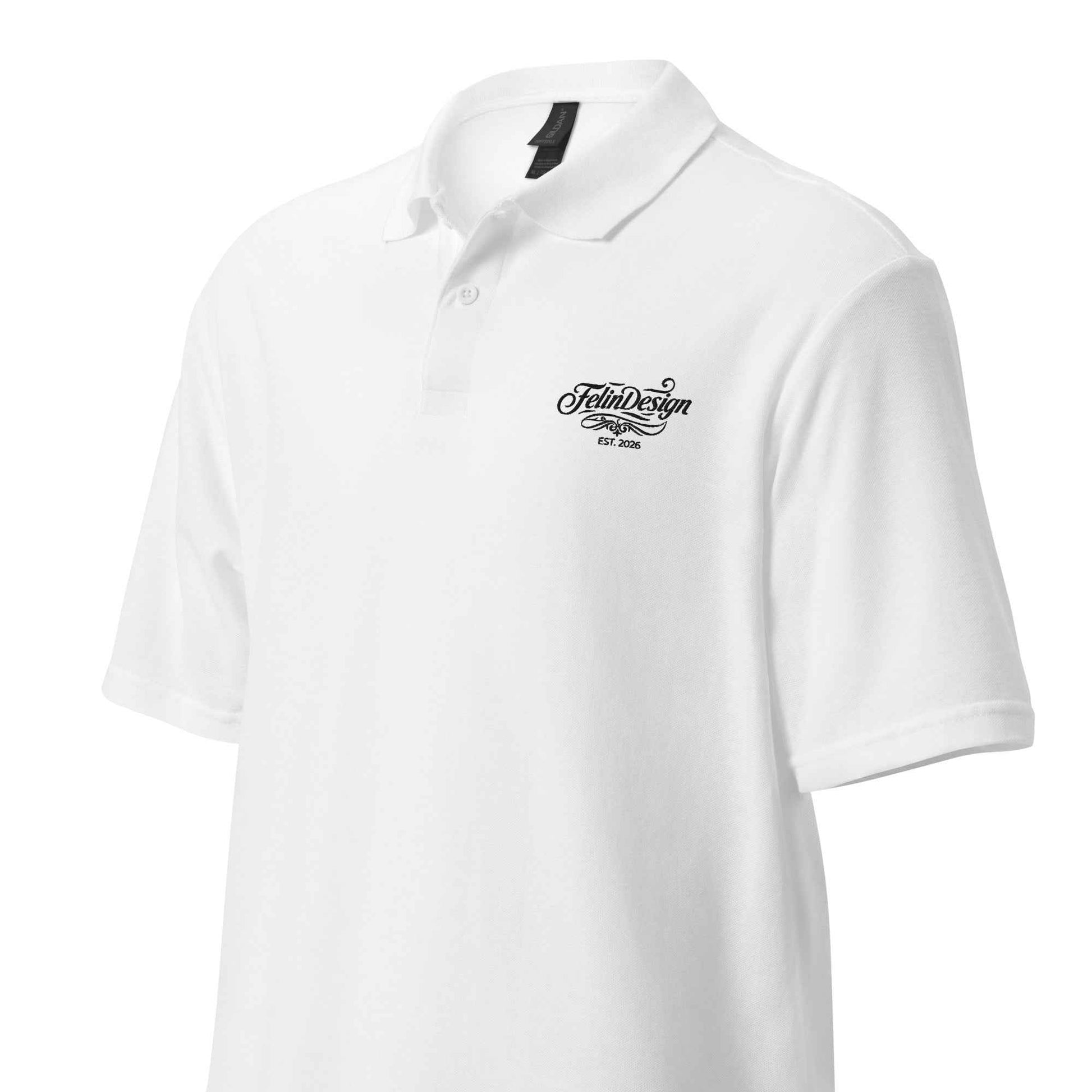 Unisex pique polo shirt FelinDesign