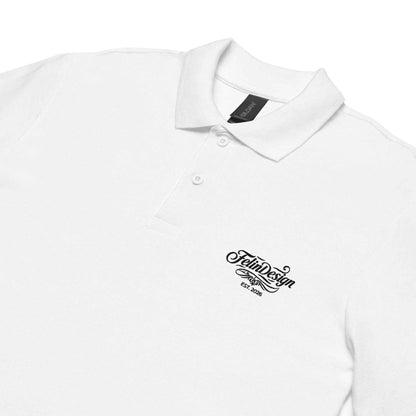 Unisex pique polo shirt FelinDesign