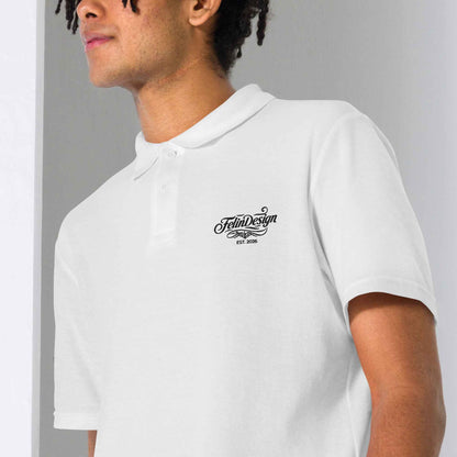 Unisex pique polo shirt FelinDesign