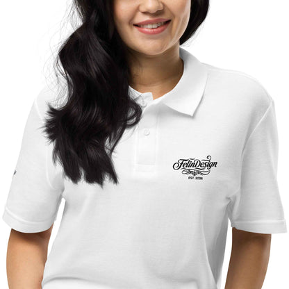Unisex pique polo shirt FelinDesign