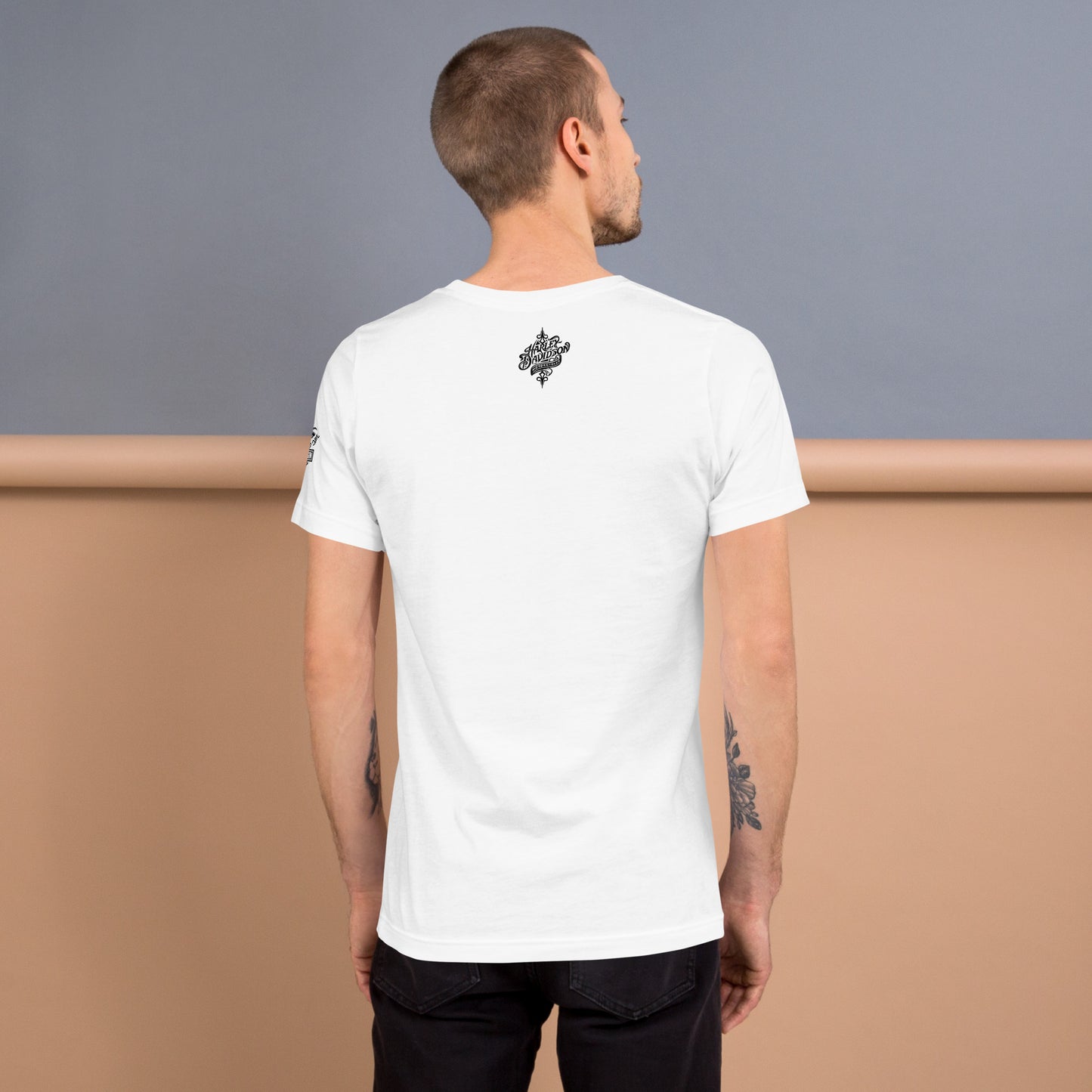 FelinDesign Unisex Harley Davidson T-Shirt Vintage Motorcycle Tee Casual Biker Shirt - FelinDesign