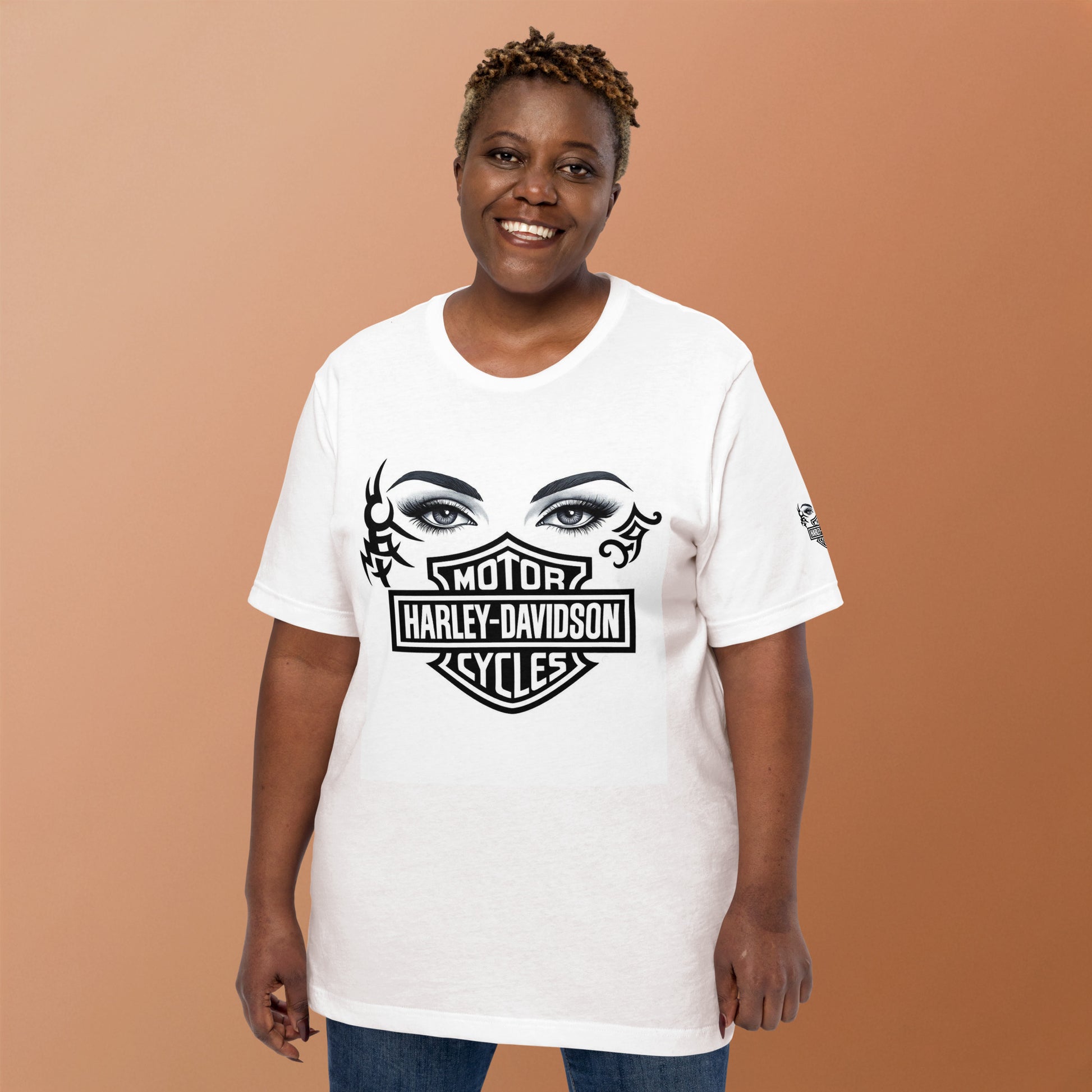 FelinDesign Unisex Harley Davidson T-Shirt Vintage Motorcycle Tee Casual Biker Shirt - FelinDesign