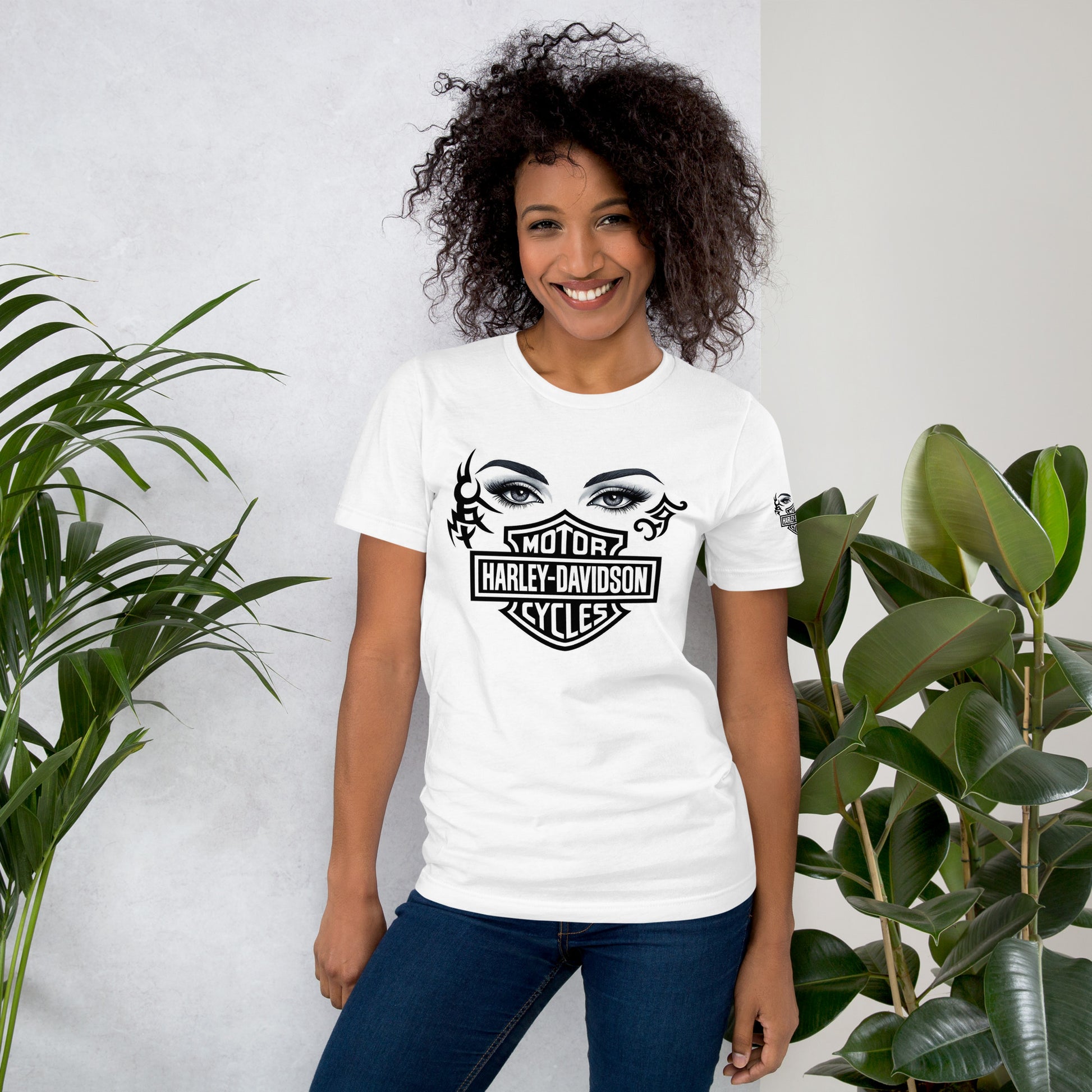 FelinDesign Unisex Harley Davidson T-Shirt Vintage Motorcycle Tee Casual Biker Shirt - FelinDesign