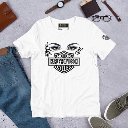 FelinDesign Unisex Harley Davidson T-Shirt Vintage Motorcycle Tee Casual Biker Shirt - FelinDesign