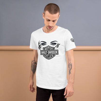 FelinDesign Unisex Harley Davidson T-Shirt Vintage Motorcycle Tee Casual Biker Shirt - FelinDesign