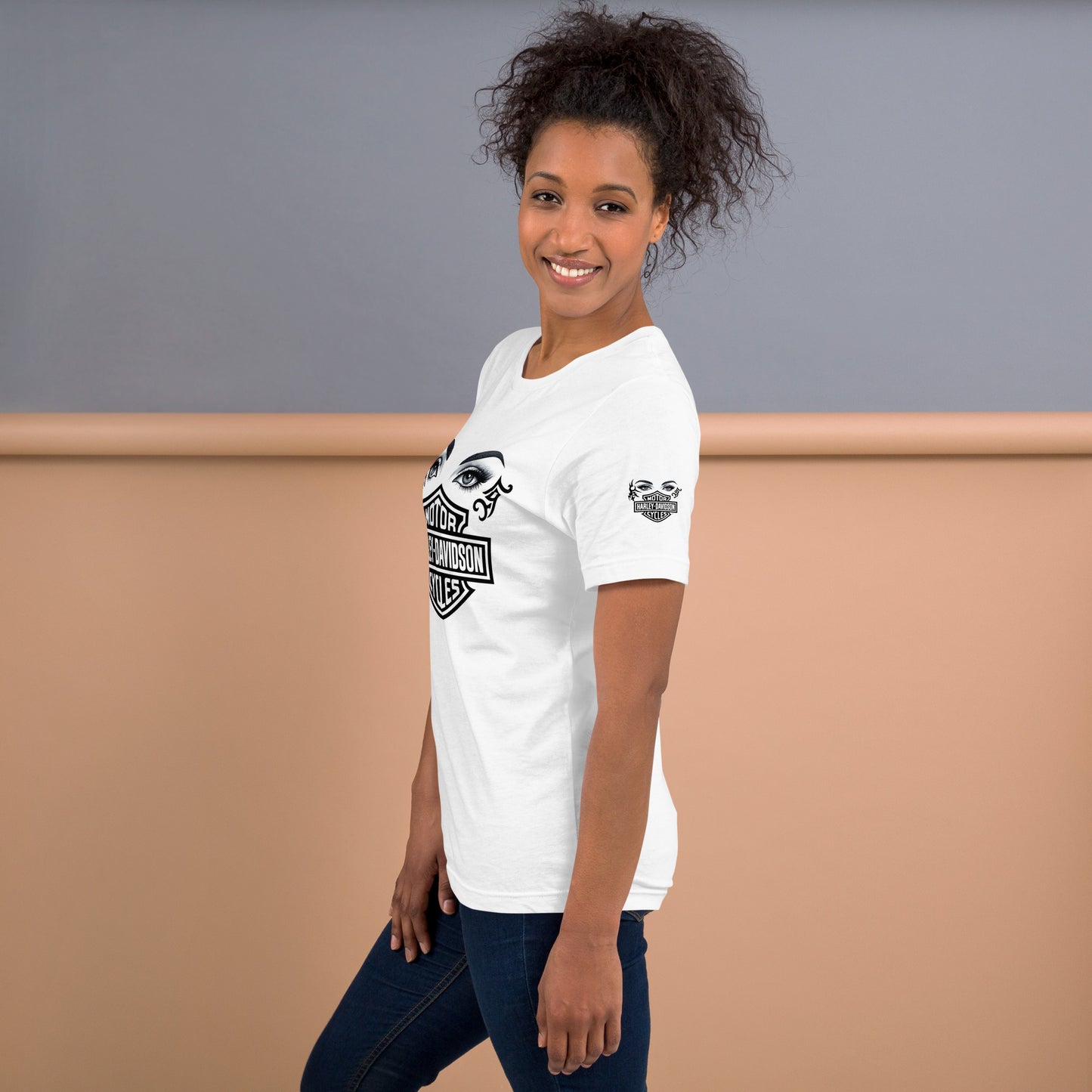 FelinDesign Unisex Harley Davidson T-Shirt Vintage Motorcycle Tee Casual Biker Shirt - FelinDesign
