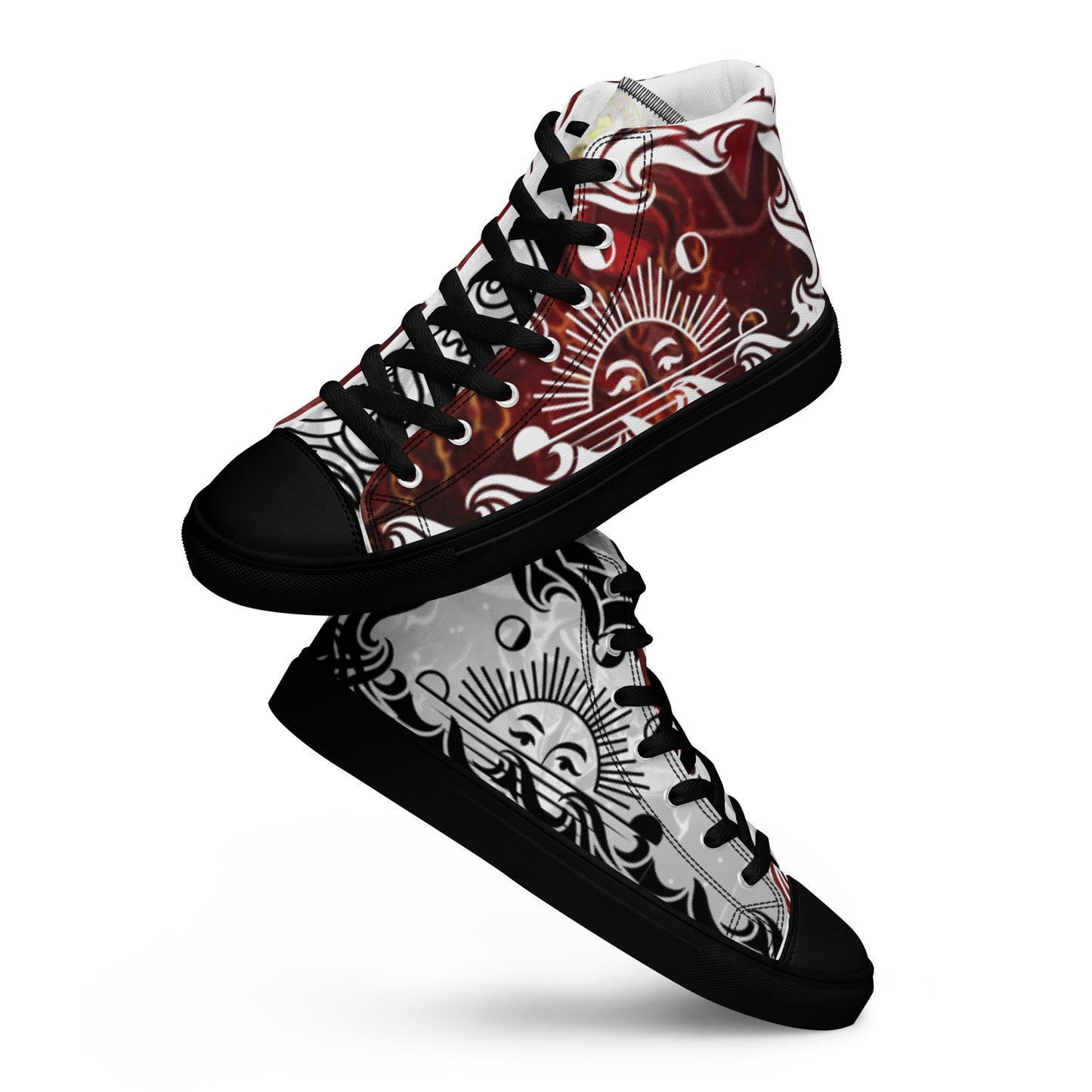 Women’s high top canvas shoes - FelinDesign