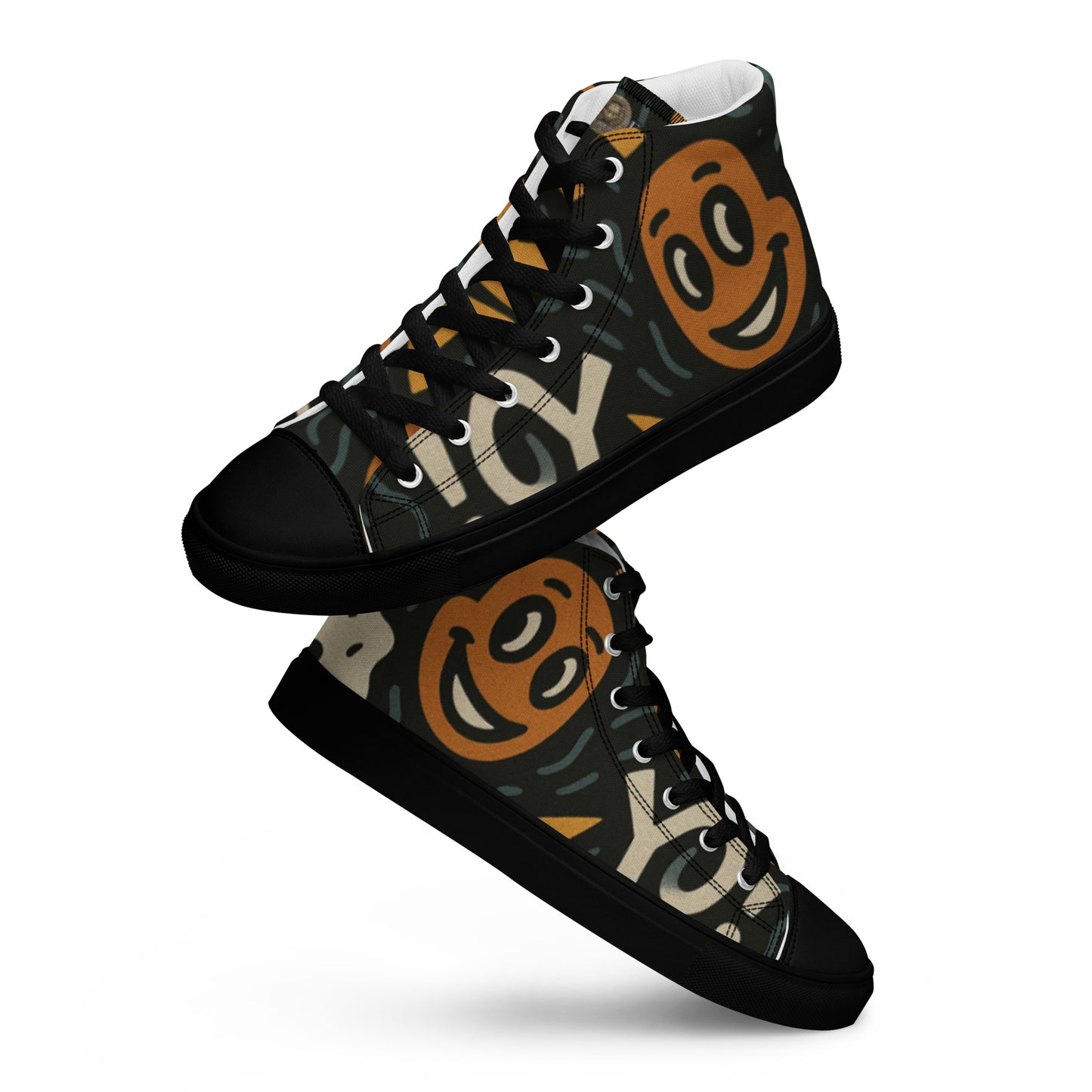 High-Top Fashion Women's Canvas Sneakers | Comfortable & Trendy Casual Shoes for Everyday Wear | Stylish Women's Footwear - FelinDesign