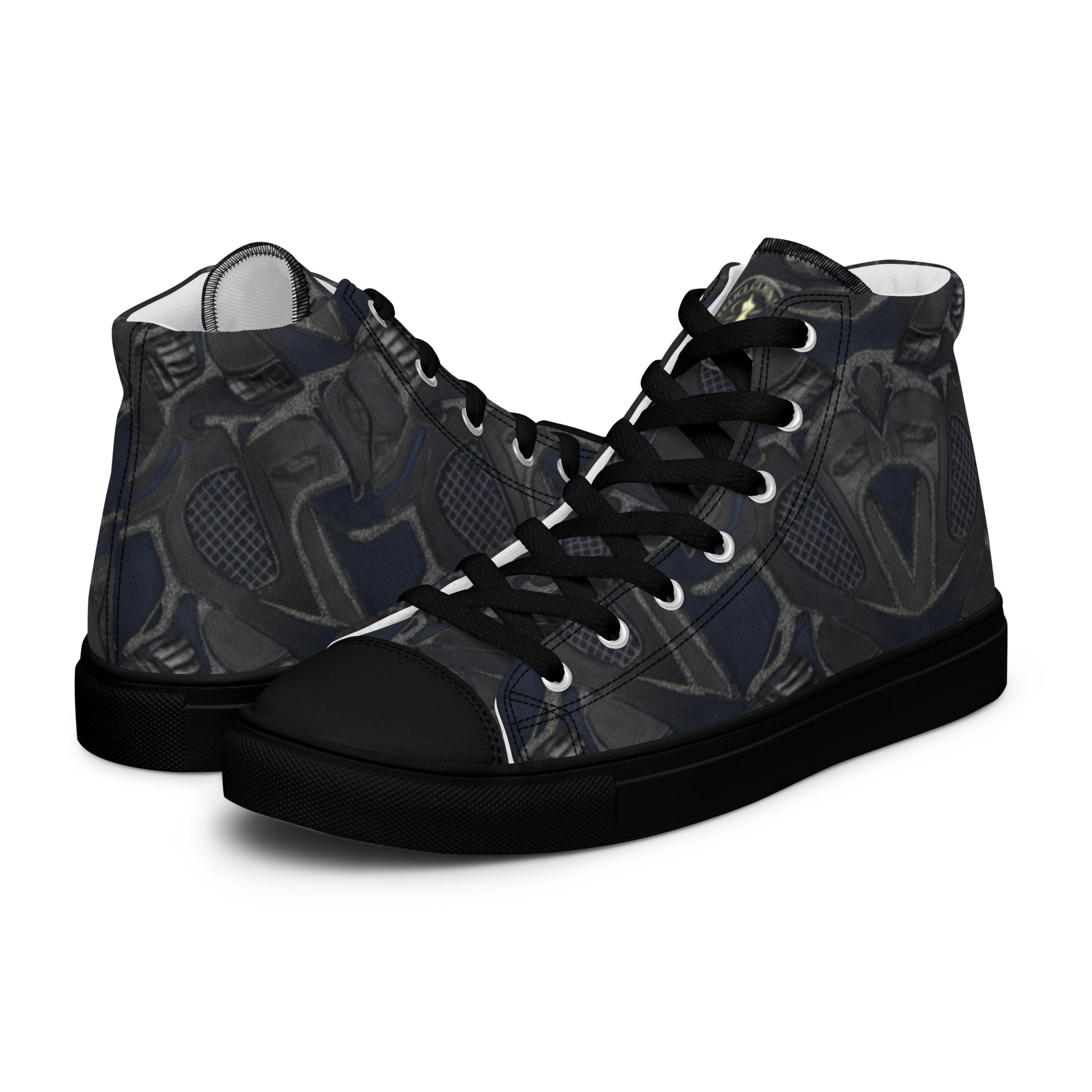 Women’s high top canvas shoes - FelinDesign