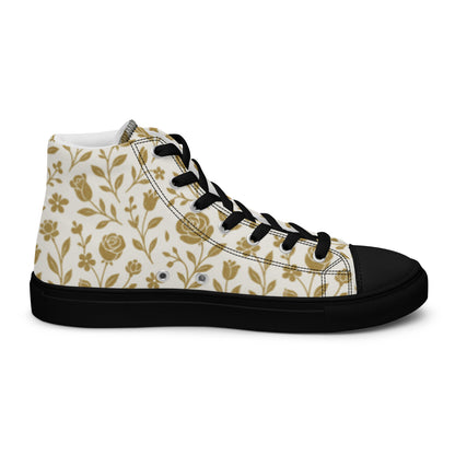 Sneakers Women  FelinDesign Canvas shos High Top Sneakers | Chic Fashion Footwear | Trendy & Comfortable | Size Options Available - FelinDesign