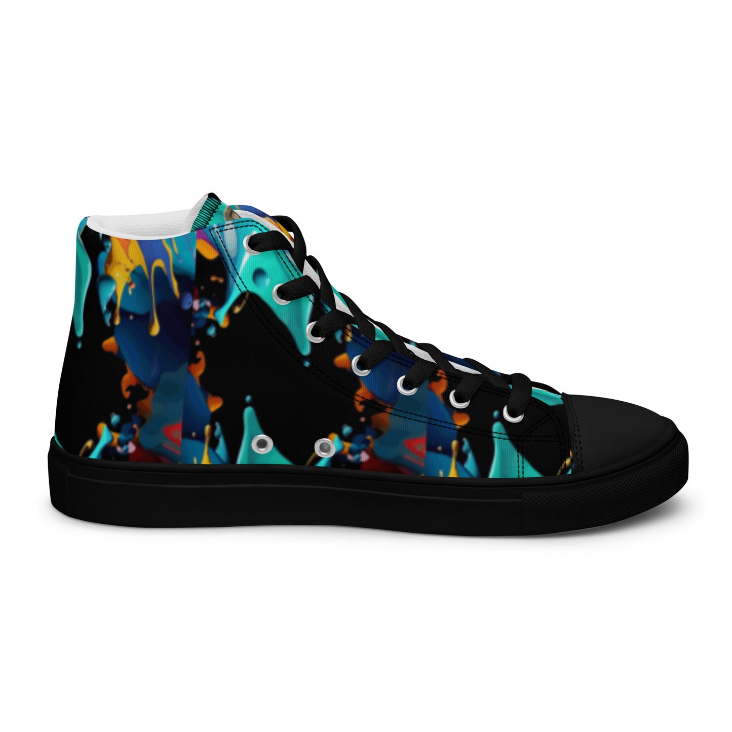 Fashionable Sneakers for Women | Comfy & Trendy Women's Canvas High Tops | Casual Sports Shoes | Stylish Footwear 432 - FelinDesign