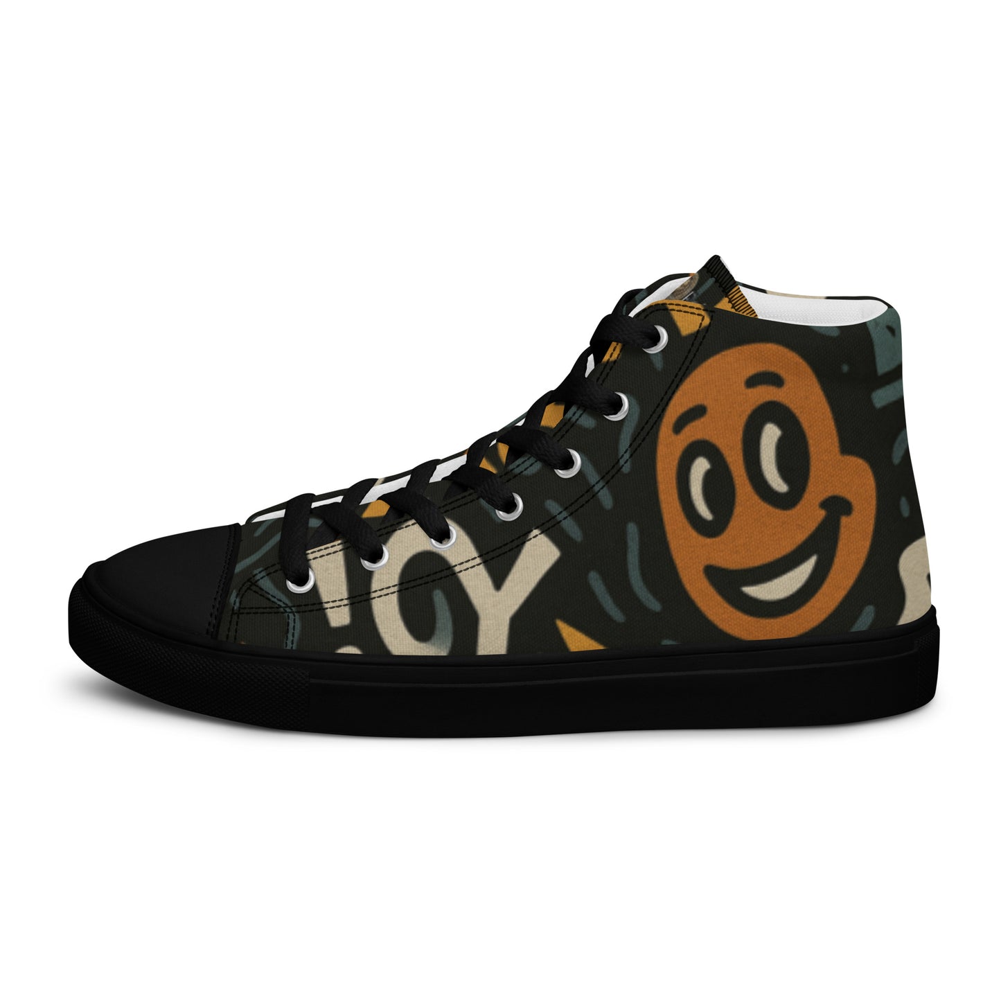 High-Top Fashion Women's Canvas Sneakers | Comfortable & Trendy Casual Shoes for Everyday Wear | Stylish Women's Footwear - FelinDesign