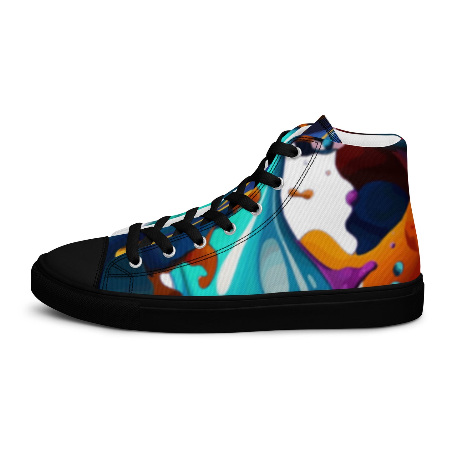 FelinDesign #637 Women's High-Top Canvas Sneakers, New Edition, Comfortable & Stylish - Trendy Casual Shoes for Everyday Looks - FelinDesign