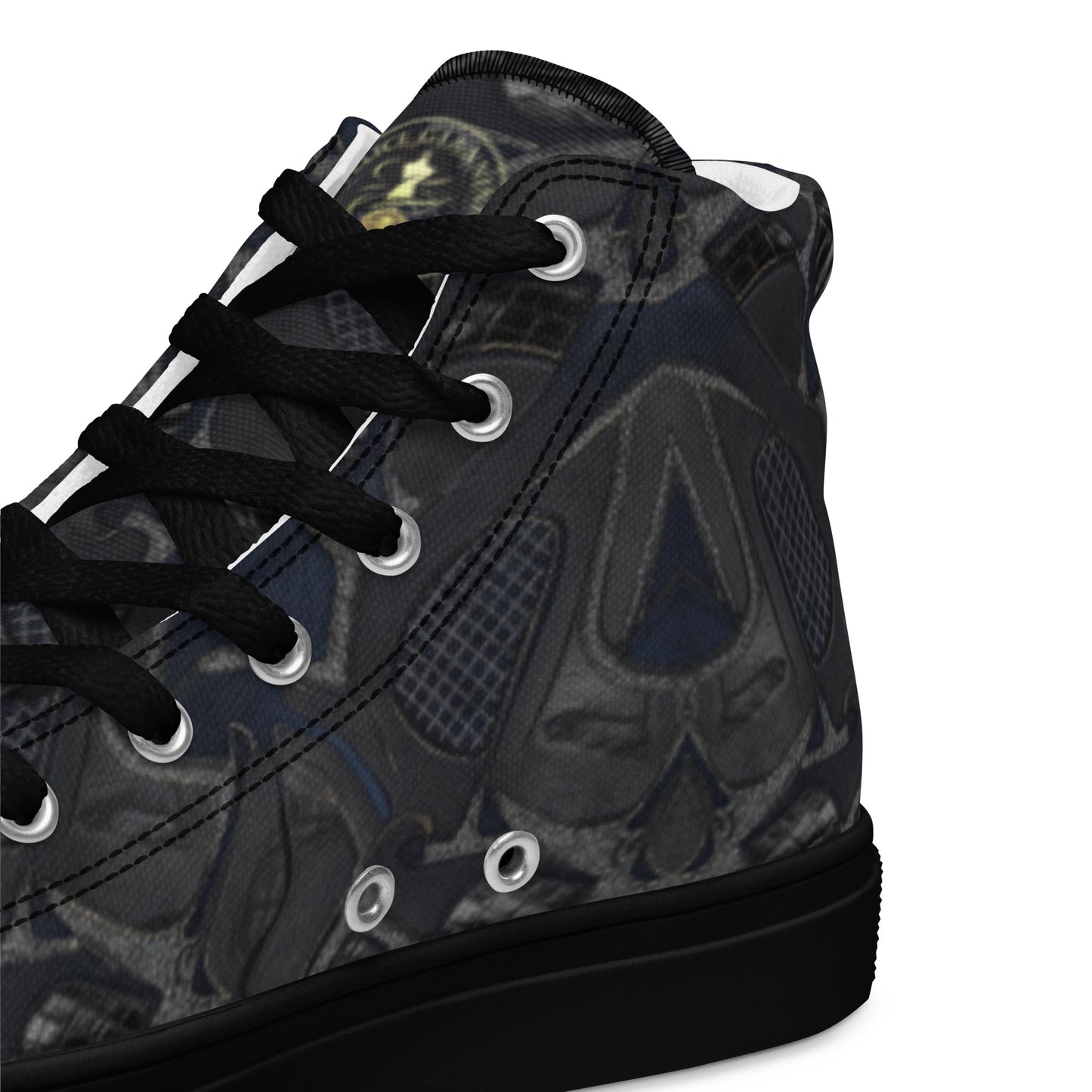 Women’s high top canvas shoes - FelinDesign