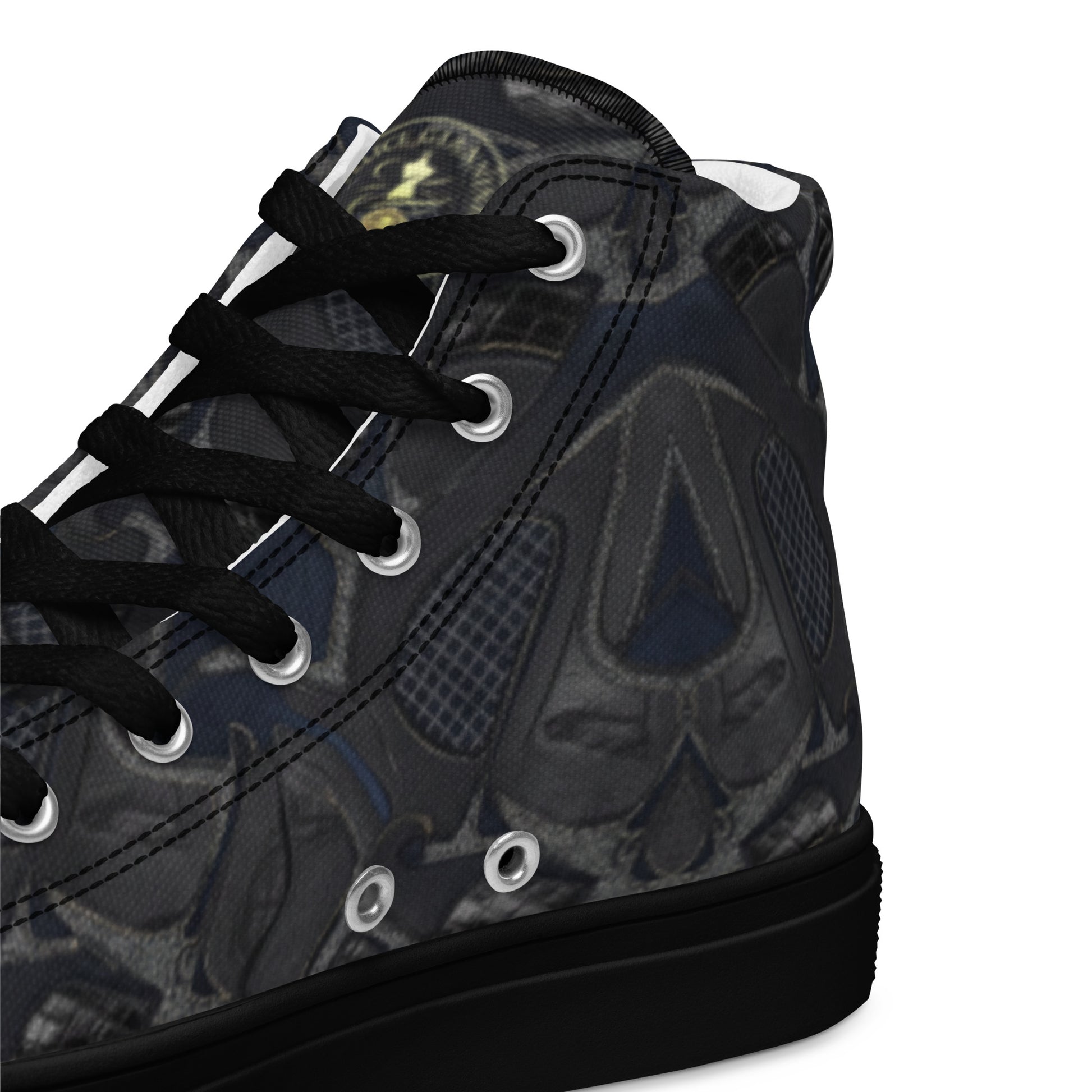 Women’s high top canvas shoes - FelinDesign