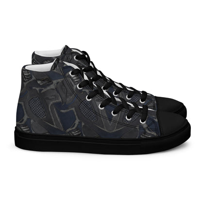 Women’s high top canvas shoes - FelinDesign