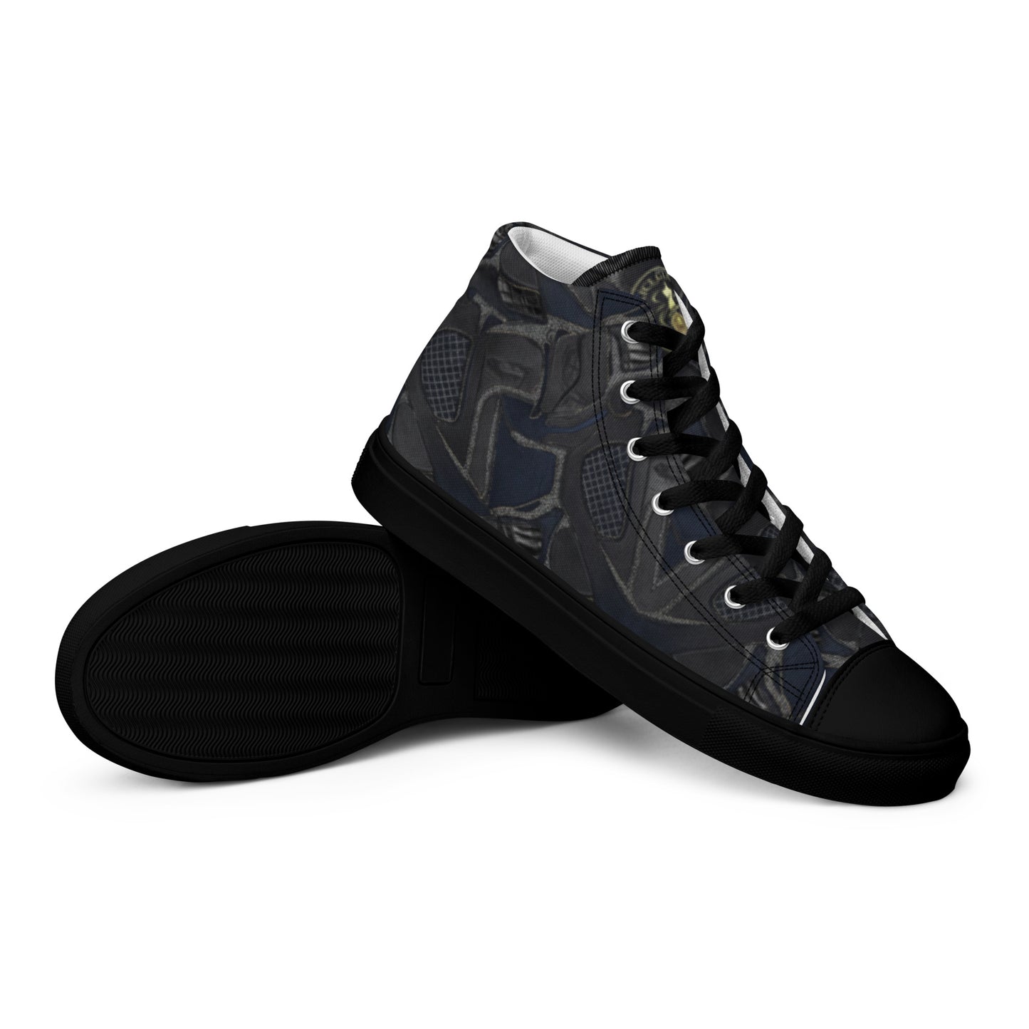 Women’s high top canvas shoes - FelinDesign