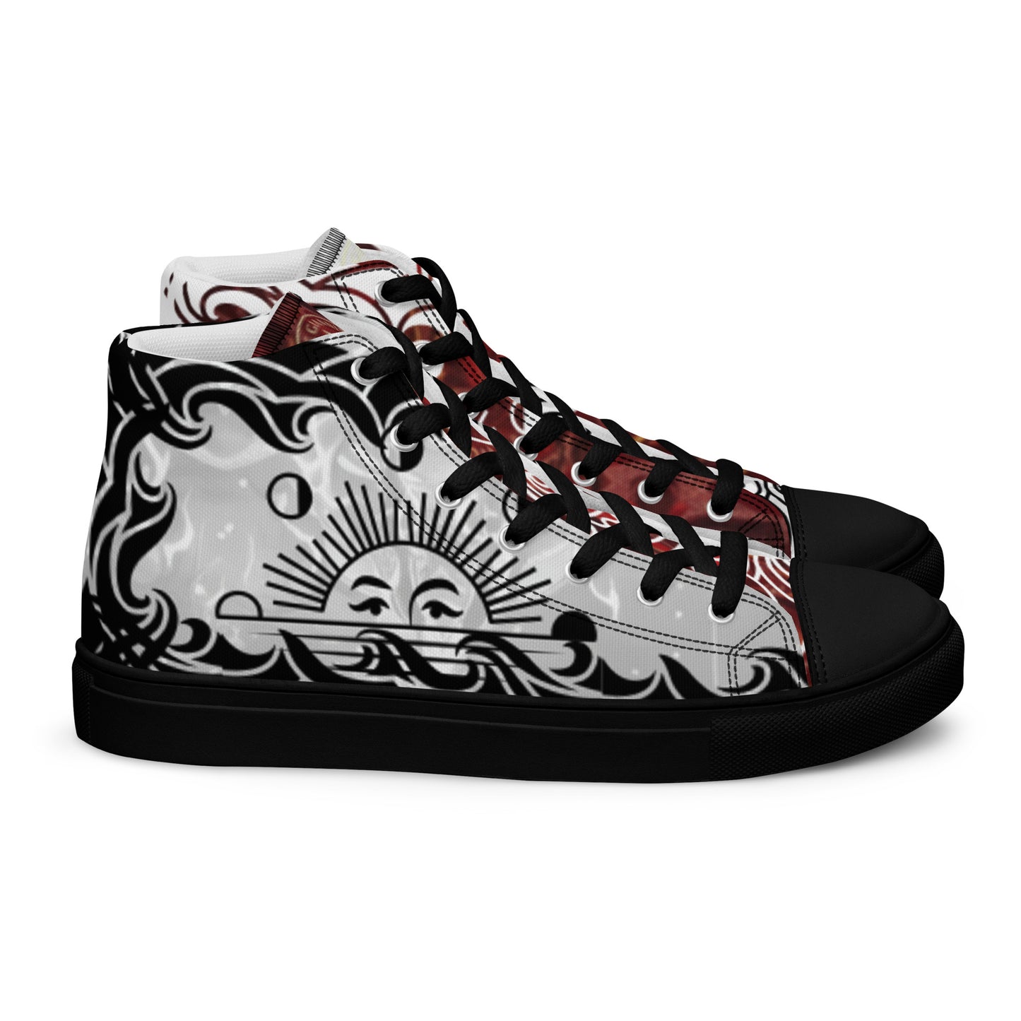 Women’s high top canvas shoes - FelinDesign