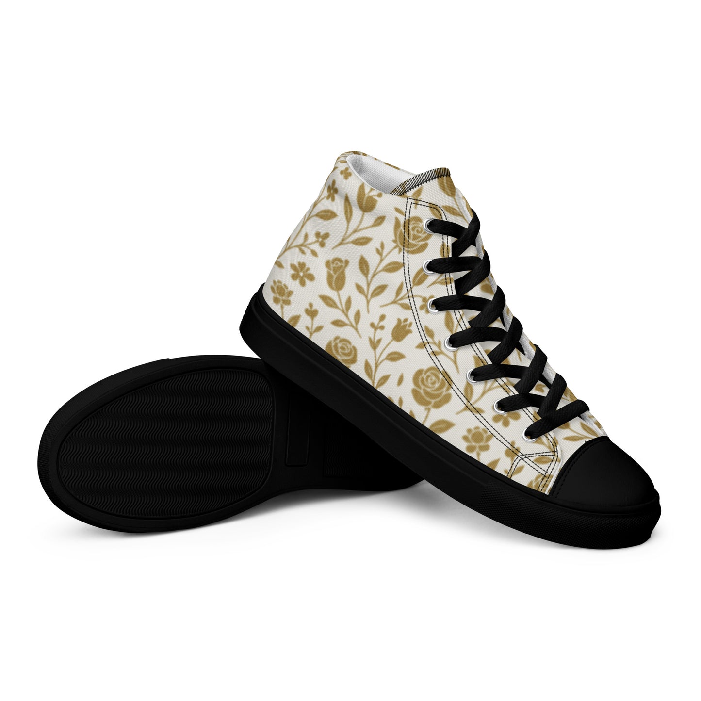 Sneakers Women  FelinDesign Canvas shos High Top Sneakers | Chic Fashion Footwear | Trendy & Comfortable | Size Options Available - FelinDesign