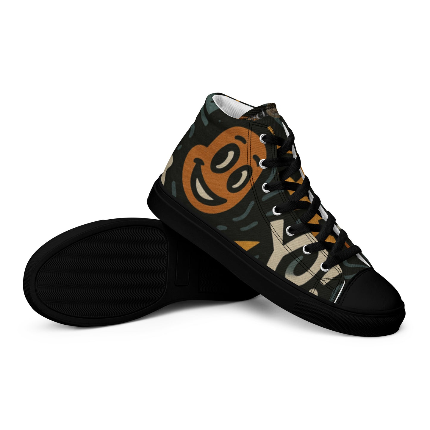 High-Top Fashion Women's Canvas Sneakers | Comfortable & Trendy Casual Shoes for Everyday Wear | Stylish Women's Footwear - FelinDesign