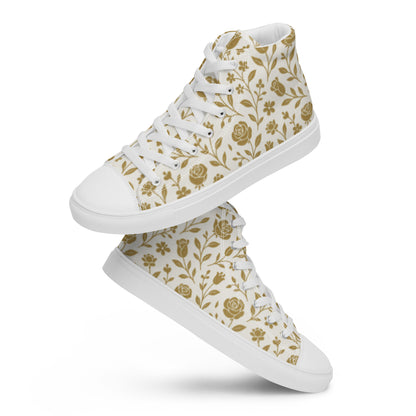 Sneakers Women  FelinDesign Canvas shos High Top Sneakers | Chic Fashion Footwear | Trendy & Comfortable | Size Options Available - FelinDesign